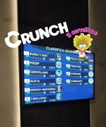 Il Cervellone più pazzo del Mondo al Crunch di San Benedetto