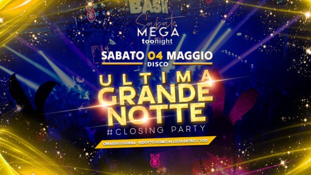 Ultima grande notte alla discoteca Megà di Pescara