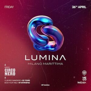 Circo Nero al Lumina Club di Milano Marittima