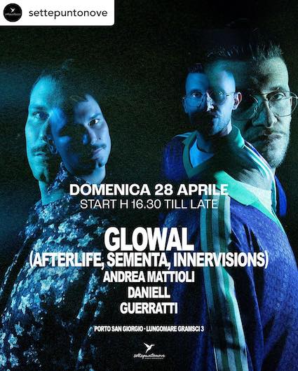 Glowal al Settepuntonove di Porto San Giorgio