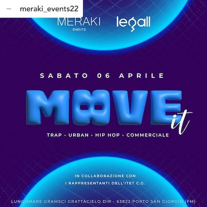 Move It festa d’istituto al Le Gall di Porto San Giorgio