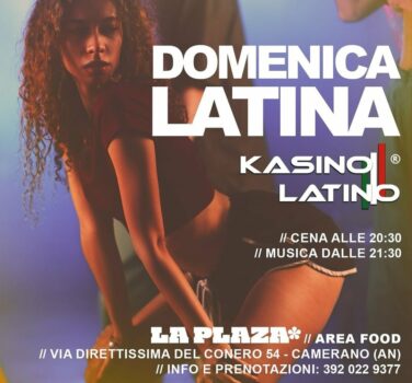 Inaugurazione Domenica latina alla discoteca La Plaza Camerano