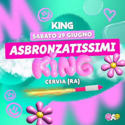 Abbronzatissimi alla discoteca King di Cervia