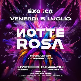 La Notte Rosa 2024 Hyper Beach Riccione