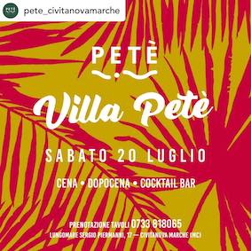 20 Luglio 2024 Villa Petè Civitanova Marche