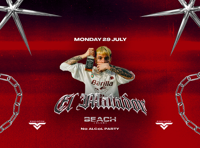 Beach Club one night feat El Matador lunedì 29 luglio 2024