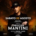 Dj Mantini ospite il 3 Agosto 2024 alla discoteca Breathe Pescara