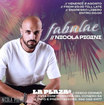 Fabulae del 2 Agosto 2024 alla discoteca La Plaza di Ancona