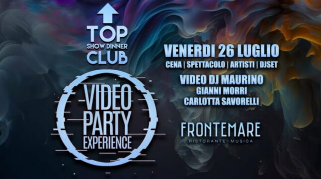 Video party experience al Top Club di Rimini