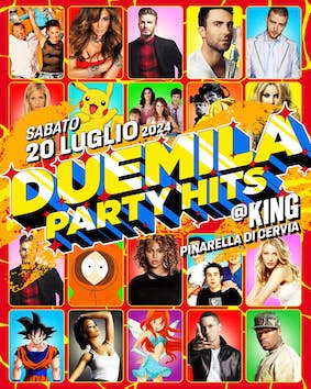 Duemila Party Hits alla discoteca King di Cervia