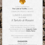 Il Tartufo di Rossini al Casacon Sirolo. 5 Agosto 2024