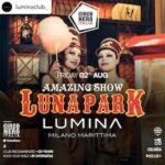 Luna Park alla discoteca Lumina Milano Marittima. 2 Agosto 2024