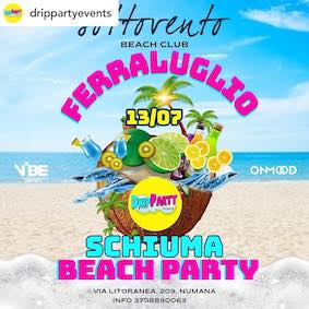 Schiuma Beach Party al Sottovento di Numana