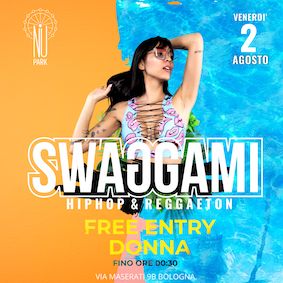 Swaggami alla discoteca Nu Park di Bologna. 2 Agosto 2024