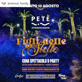 10 Agosto 2024 Figli delle Stelle al Petè di Civitanova Marche