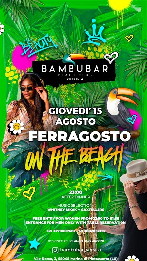 Bambubar Versilia Ferragosto 2024 On The beach