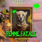 Sabato 31 agosto 2024 al Bambubar beach club della Versilia