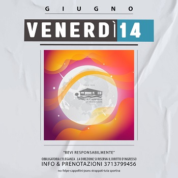 La Capannina di Forte dei Marmi con il venerdì 14 giugno 2024