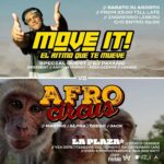 Move it e Afro Circus del 31 Agosto 2024 alla discoteca La Plaza di Ancona