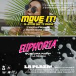 Move it e Euphoria del 24 Agosto 2024 alla discoteca La Plaza di Ancona