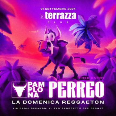 Perreo del 1 Settembre 2024 alla Discoteca La Terrazza San Benedetto