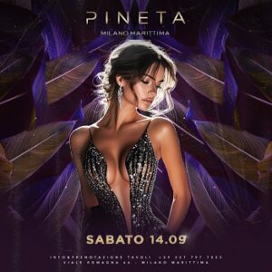 Pineta Club Milano Marittima sabato 14 settembre 2024