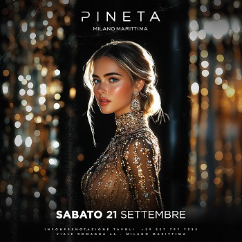 Il sabato 21 settembre 2024 della discoteca Pineta