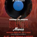 Summer mania del 9 Agosto 2024 alla discoteca Jonathan di San Benedetto