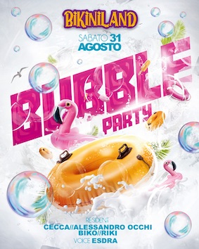 Bubble Party al Bikini di Cattolica. 31 Agosto 2024