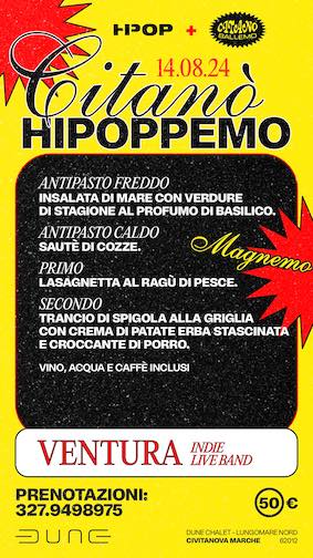 Ferragosto Hipoppemo al Dune di Civitanova. 14 Agosto 2024