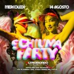 Ferragosto Schiuma Party alla Discoteca Altromondo di Rimini. 14 Agosto 2024