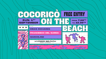 Hyper Beach Riccione, Cocoricò on the beach. 1 Settembre 2024