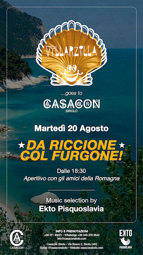 Villarzilla go to Casacon Sirolo. 20 Agosto 2024