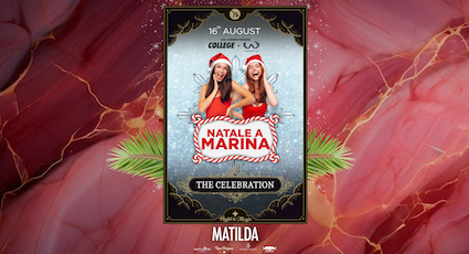 Natale a Marina alla discoteca Matilda di Ravenna. 16 Agosto 2024