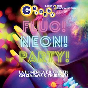 Neon Fluo Party al Carnaby di Rimini. 22 Agosto 2024