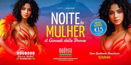 Noite da Mulhuer al ristorante Madeira Civitanova. 5 Settembre 2024