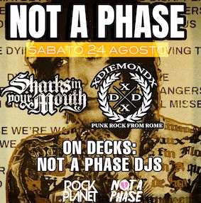 Not a phase al Rock Planet di Cervia. 24 Agosto 2024