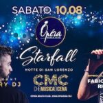 Notte di San Lorenzo all'Operà beach club di Riccione. 10 Agosto 2024