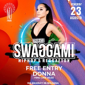 Swaggami alla discoteca Nu Park co Numa Club Bologna. 23 Agosto 2024