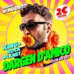 Tutti a 90 con Dargen D'Amico al King di Cervia. 31 Agosto 2024