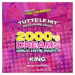 2000s Dreams al King di Cervia. 7 Settembre 2024