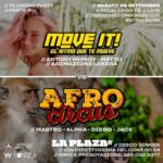 Closing Move it e Afrocircus del 28 Settembre 2024 alla discoteca La Plaza Ancona