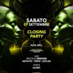 Closing party di Sabato 7 Settembre 2024 alla discoteca Breathe Pescara