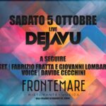 Live dei Dejavu del 5 Ottobre 2024 al Frontemare di Rimini