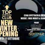 New winter openig 11 Ottobre 2024 al Top Club di Rimini