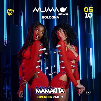 Numa Club inaugurazione Mamacita sabato 5 ottobre 2024