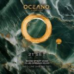 La cena spettacolo dell'Oceano sabato 21 settembre 2024