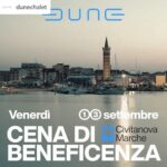 Cena di beneficenza al Dune di Civitanova. 13 Settembre 2024