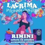 Lacrima alla discoteca Altromondo Rimini. 12 Ottobre 2024