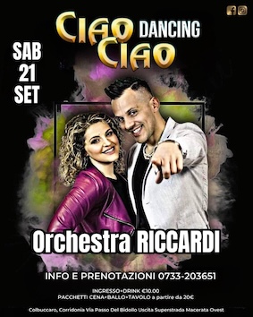 Orchestra Riccardi al Ciao Ciao Samanà Minuit. 21 Settembre 2024